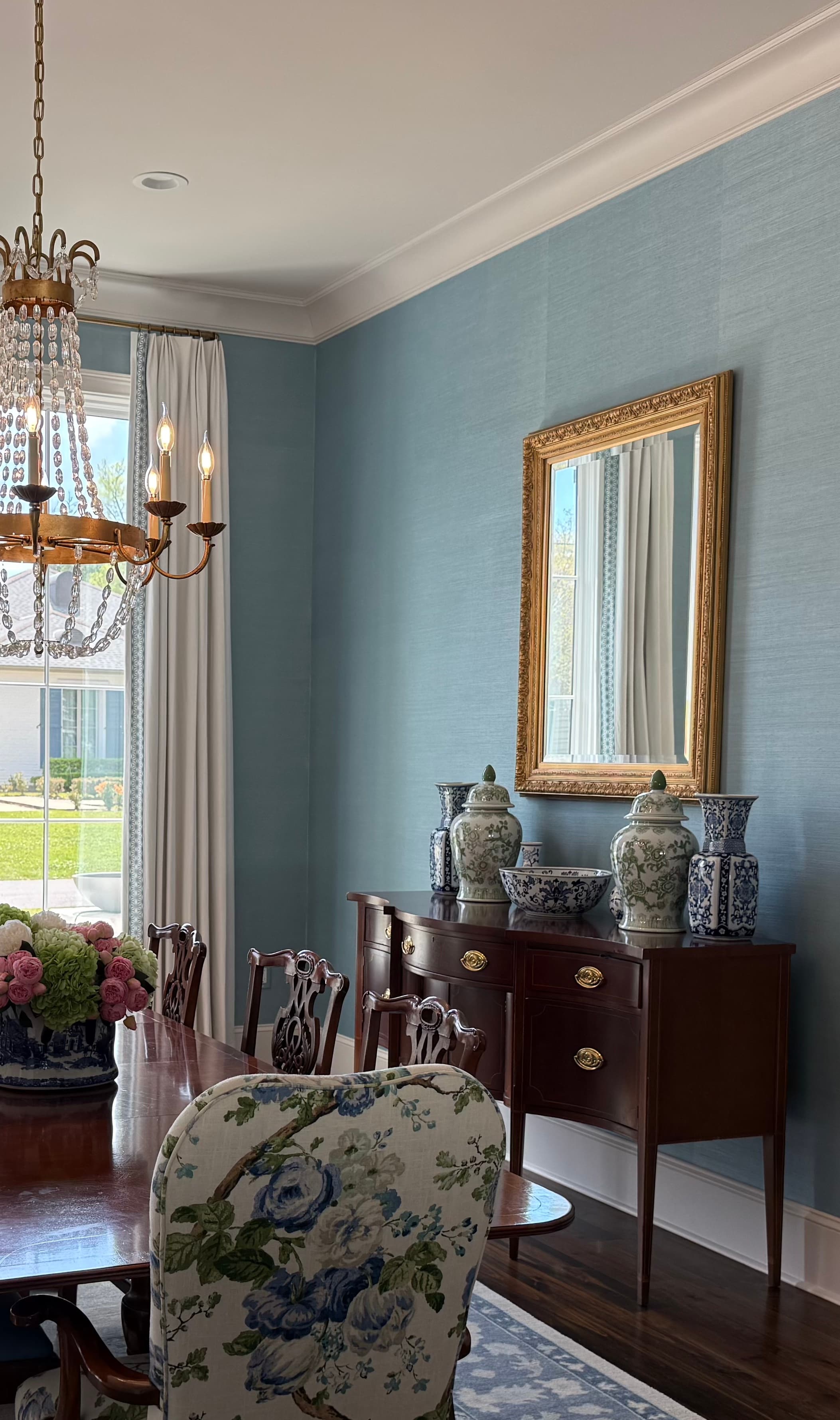 Perla wallpaper installation project 6
